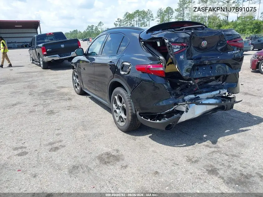 2018 Alfa Romeo Stelvio Sport Awd VIN: ZASFAKPN1J7B91075 Lot: 45480763