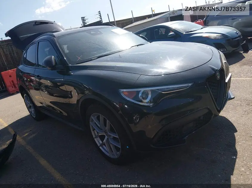 2018 Alfa Romeo Stelvio Ti Sport Awd VIN: ZASFAKNN5J7B73357 Lot: 45595954