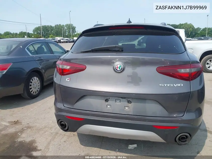 2018 Alfa Romeo Stelvio Ti Sport Awd VIN: ZASFAKNN1J7B99969 Lot: 45624466