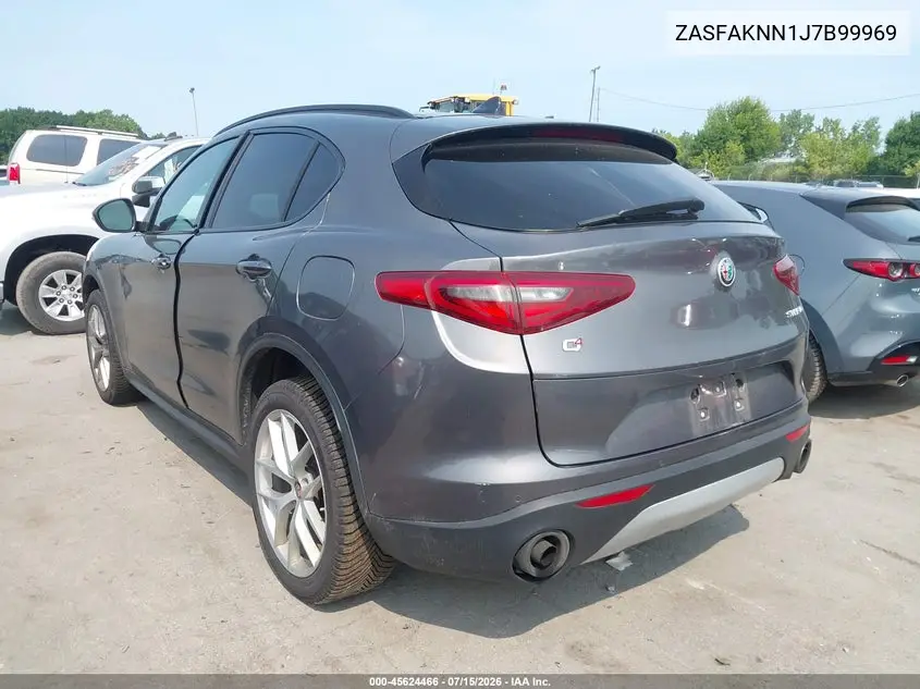 2018 Alfa Romeo Stelvio Ti Sport Awd VIN: ZASFAKNN1J7B99969 Lot: 45624466