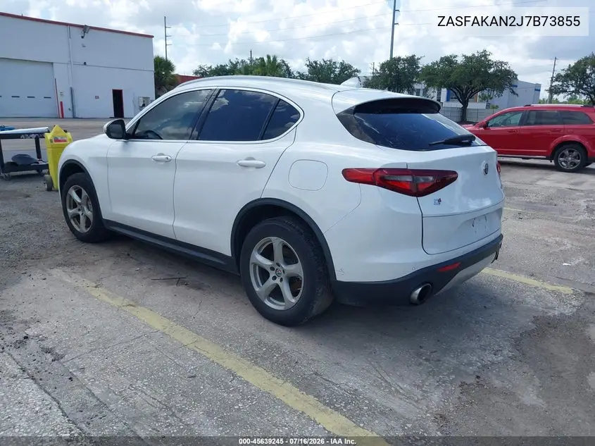 2018 Alfa Romeo Stelvio Awd VIN: ZASFAKAN2J7B73855 Lot: 45639245