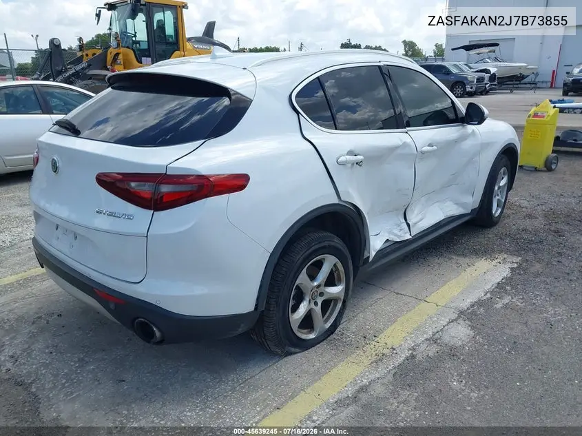 2018 Alfa Romeo Stelvio Awd VIN: ZASFAKAN2J7B73855 Lot: 45639245