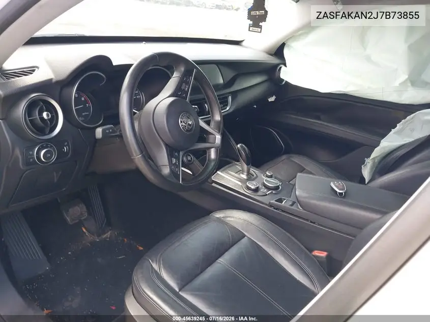 2018 Alfa Romeo Stelvio Awd VIN: ZASFAKAN2J7B73855 Lot: 45639245