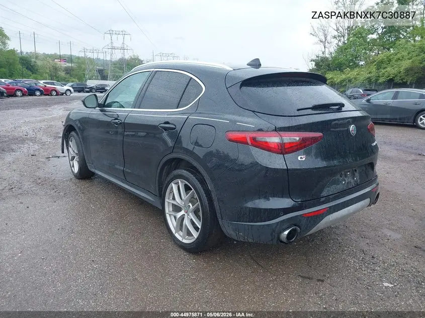 2019 Alfa Romeo Stelvio Ti Lusso Awd VIN: ZASPAKBNXK7C30887 Lot: 44975871