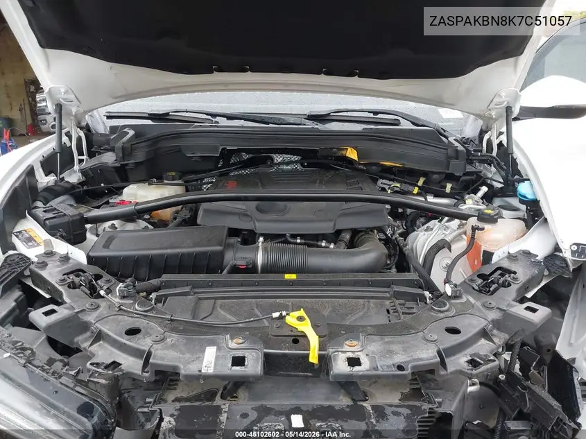 2019 Alfa Romeo Stelvio Ti Sport Awd VIN: ZASPAKBN8K7C51057 Lot: 45102602