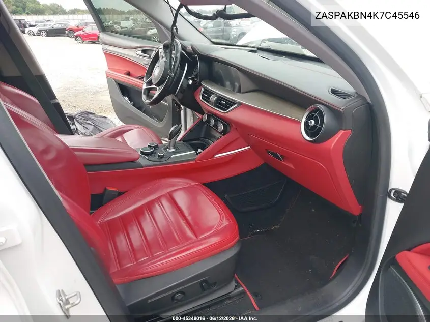 2019 Alfa Romeo Stelvio Ti Lusso Awd VIN: ZASPAKBN4K7C45546 Lot: 45349016