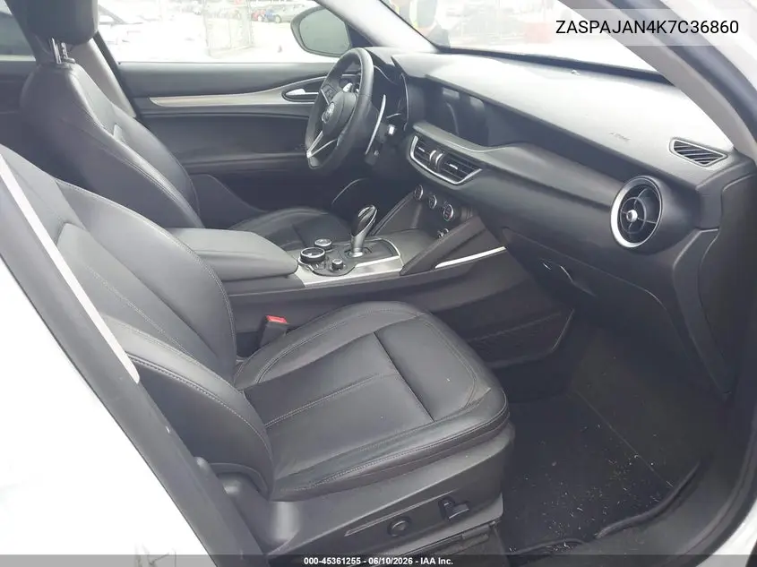 2019 Alfa Romeo Stelvio Sport Rwd VIN: ZASPAJAN4K7C36860 Lot: 45361255