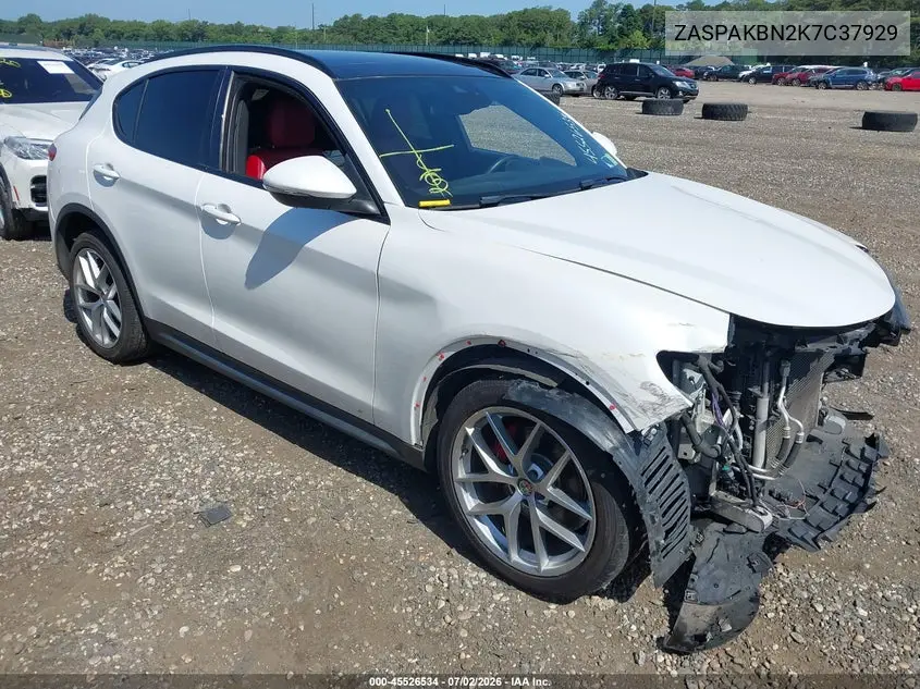 2019 Alfa Romeo Stelvio Ti Sport Awd VIN: ZASPAKBN2K7C37929 Lot: 45526534