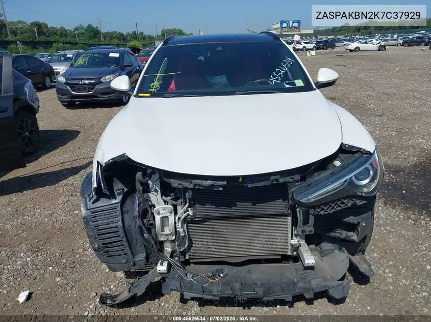 2019 Alfa Romeo Stelvio Ti Sport Awd VIN: ZASPAKBN2K7C37929 Lot: 45526534
