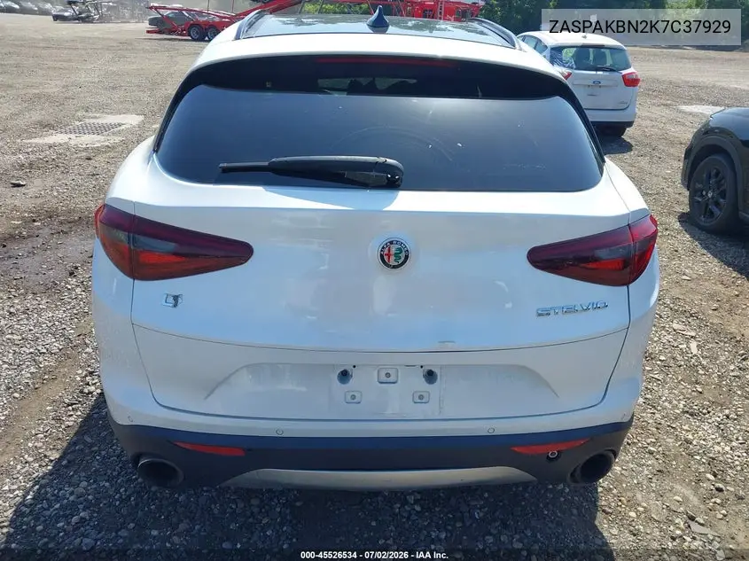 2019 Alfa Romeo Stelvio Ti Sport Awd VIN: ZASPAKBN2K7C37929 Lot: 45526534
