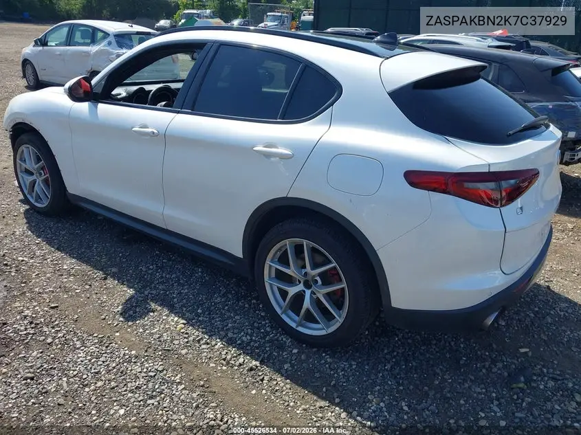 2019 Alfa Romeo Stelvio Ti Sport Awd VIN: ZASPAKBN2K7C37929 Lot: 45526534