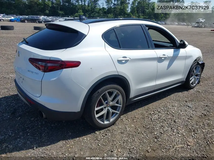 2019 Alfa Romeo Stelvio Ti Sport Awd VIN: ZASPAKBN2K7C37929 Lot: 45526534