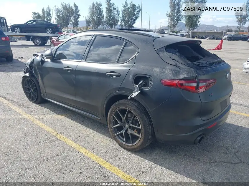 2020 Alfa Romeo Stelvio Sport Rwd VIN: ZASPAJAN9L7C97509 Lot: 45228961
