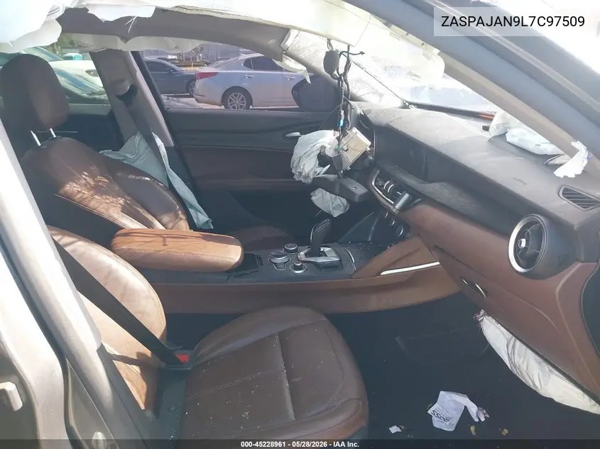 2020 Alfa Romeo Stelvio Sport Rwd VIN: ZASPAJAN9L7C97509 Lot: 45228961