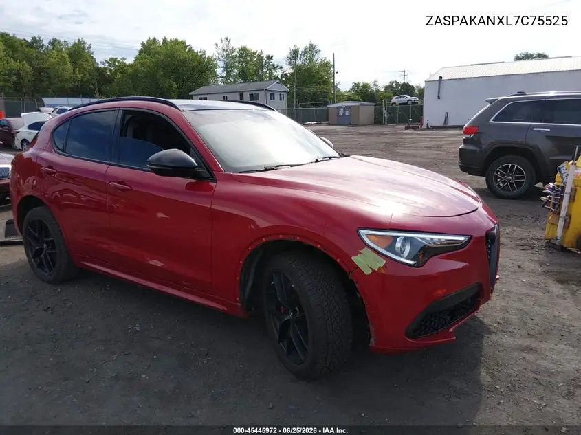 2020 Alfa Romeo Stelvio Sport Awd VIN: ZASPAKANXL7C75525 Lot: 45445972