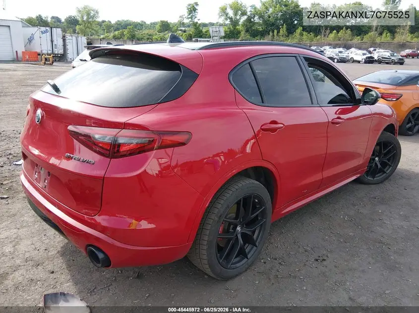 2020 Alfa Romeo Stelvio Sport Awd VIN: ZASPAKANXL7C75525 Lot: 45445972