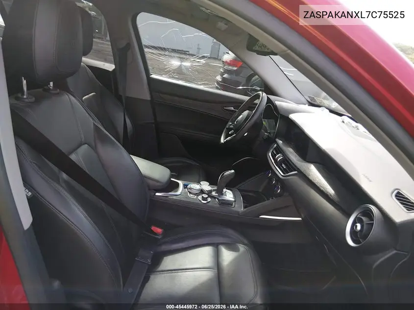 2020 Alfa Romeo Stelvio Sport Awd VIN: ZASPAKANXL7C75525 Lot: 45445972