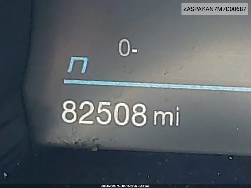 2021 Alfa Romeo Stelvio Awd VIN: ZASPAKAN7M7D00687 Lot: 45099675