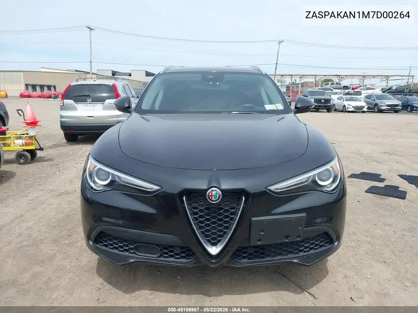 2021 Alfa Romeo Stelvio Awd VIN: ZASPAKAN1M7D00264 Lot: 45186987
