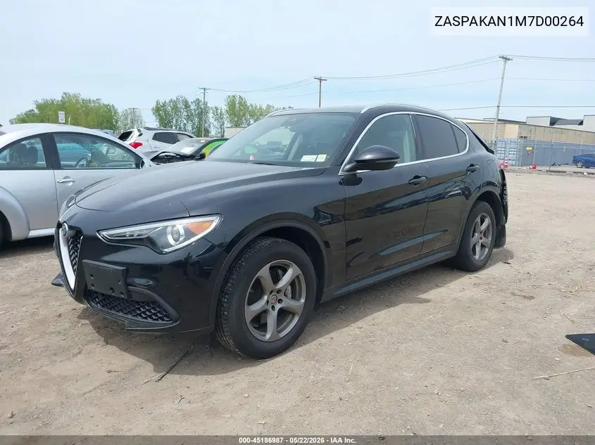 2021 Alfa Romeo Stelvio Awd VIN: ZASPAKAN1M7D00264 Lot: 45186987