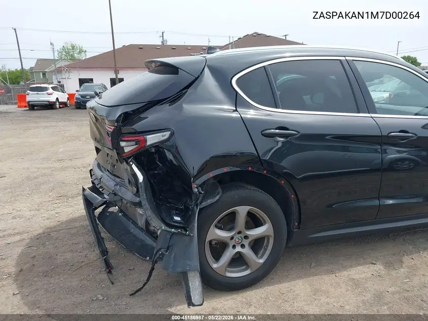 2021 Alfa Romeo Stelvio Awd VIN: ZASPAKAN1M7D00264 Lot: 45186987