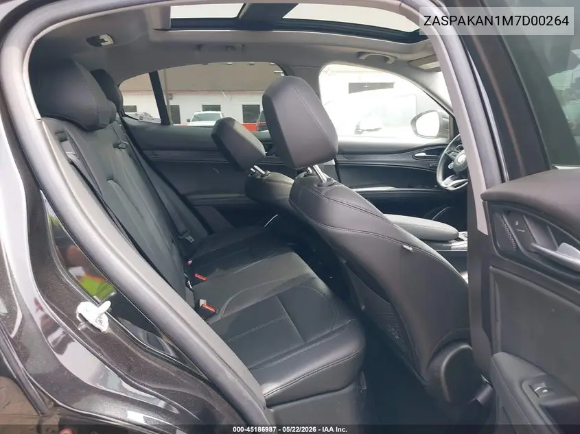 2021 Alfa Romeo Stelvio Awd VIN: ZASPAKAN1M7D00264 Lot: 45186987