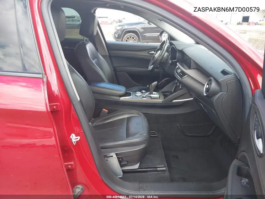 2021 Alfa Romeo Stelvio Ti Awd VIN: ZASPAKBN6M7D00579 Lot: 45614553