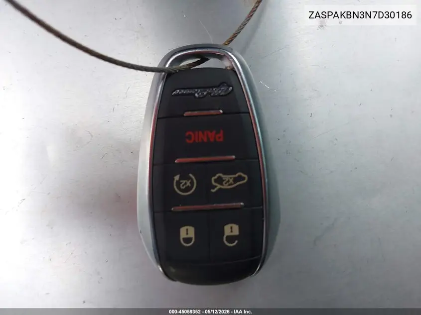 2022 Alfa Romeo Stelvio Ti Awd VIN: ZASPAKBN3N7D30186 Lot: 45059352