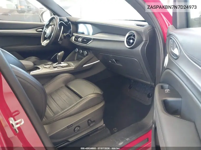 2022 Alfa Romeo Stelvio Veloce Ti Awd VIN: ZASPAKBN7N7D24973 Lot: 45534905