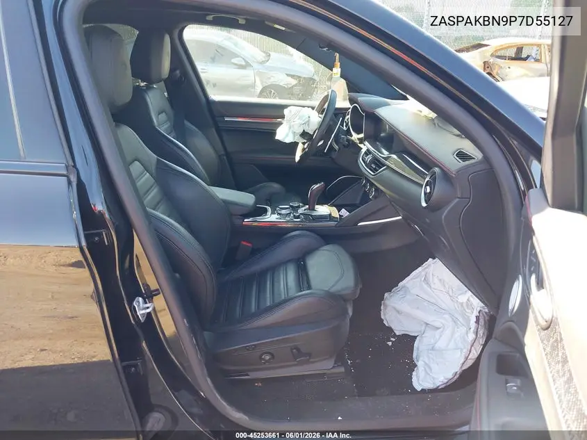 2023 Alfa Romeo Stelvio Estrema Awd VIN: ZASPAKBN9P7D55127 Lot: 45253661