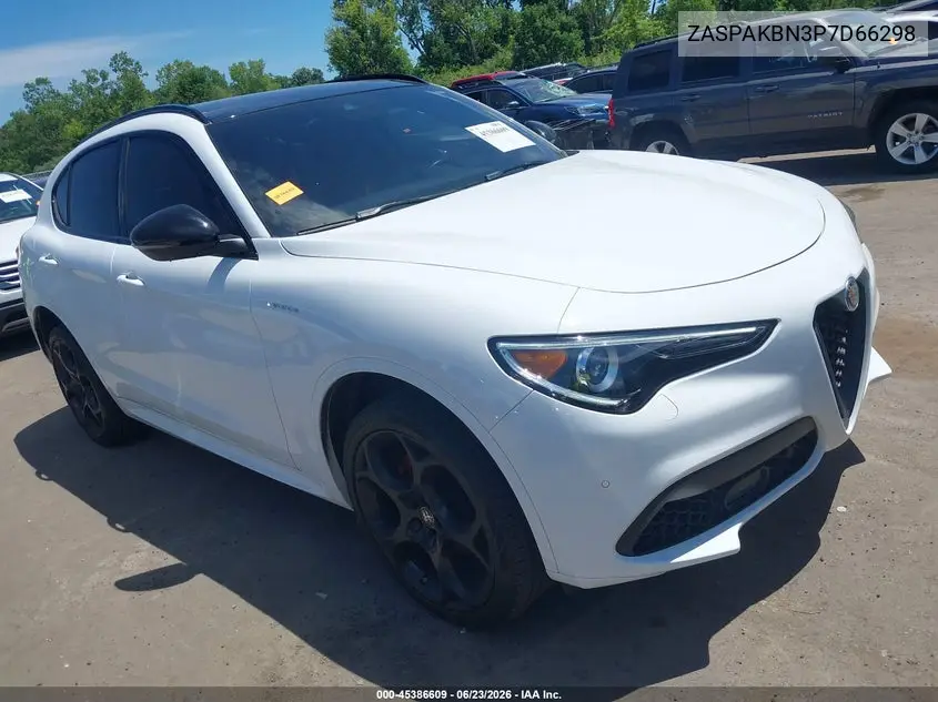 2023 Alfa Romeo Stelvio Veloce Awd VIN: ZASPAKBN3P7D66298 Lot: 45386609