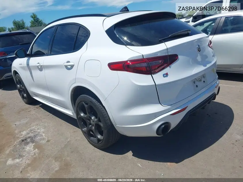 2023 Alfa Romeo Stelvio Veloce Awd VIN: ZASPAKBN3P7D66298 Lot: 45386609