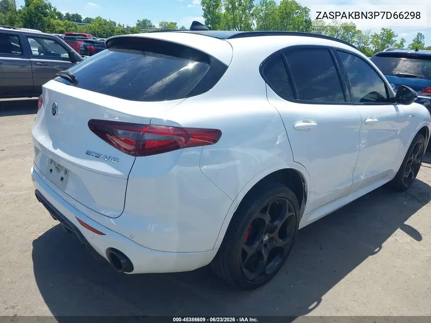 2023 Alfa Romeo Stelvio Veloce Awd VIN: ZASPAKBN3P7D66298 Lot: 45386609