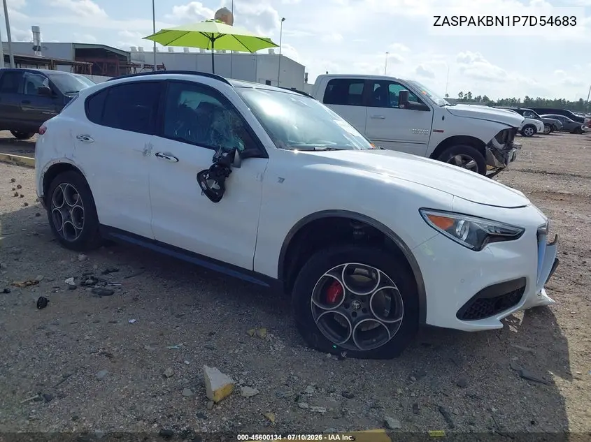 2023 Alfa Romeo Stelvio Ti Awd VIN: ZASPAKBN1P7D54683 Lot: 45600134