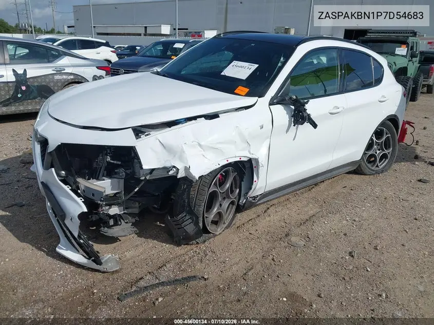 2023 Alfa Romeo Stelvio Ti Awd VIN: ZASPAKBN1P7D54683 Lot: 45600134