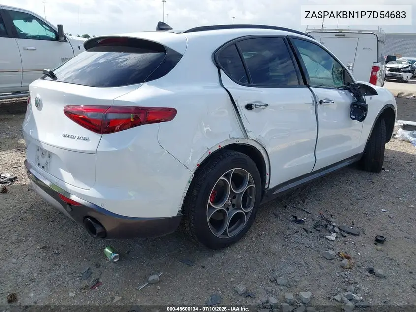 2023 Alfa Romeo Stelvio Ti Awd VIN: ZASPAKBN1P7D54683 Lot: 45600134