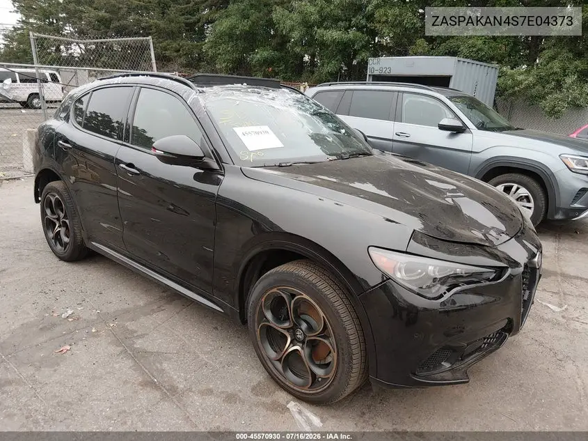 2025 Alfa Romeo Stelvio Intensa Awd VIN: ZASPAKAN4S7E04373 Lot: 45570930
