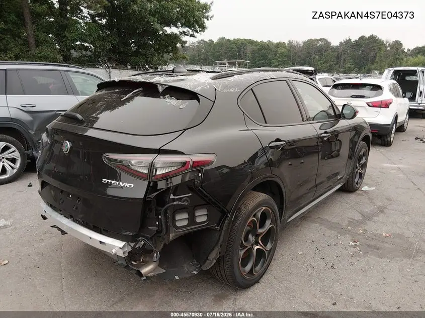 2025 Alfa Romeo Stelvio Intensa Awd VIN: ZASPAKAN4S7E04373 Lot: 45570930