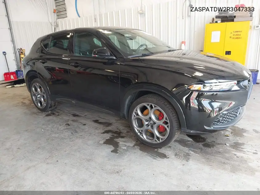 2024 Alfa Romeo Tonale Veloce Eawd VIN: ZASPATDW2R3047333 Lot: 44790283