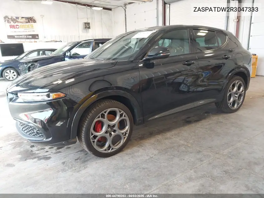 2024 Alfa Romeo Tonale Veloce Eawd VIN: ZASPATDW2R3047333 Lot: 44790283