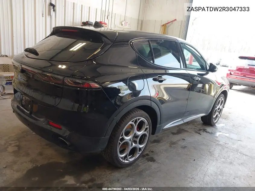 2024 Alfa Romeo Tonale Veloce Eawd VIN: ZASPATDW2R3047333 Lot: 44790283