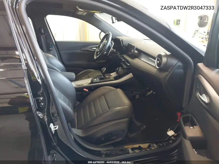 2024 Alfa Romeo Tonale Veloce Eawd VIN: ZASPATDW2R3047333 Lot: 44790283