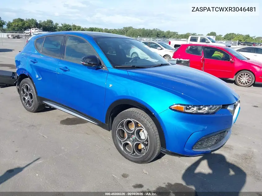 2024 Alfa Romeo Tonale Ti Eawd VIN: ZASPATCWXR3046481 Lot: 45308326