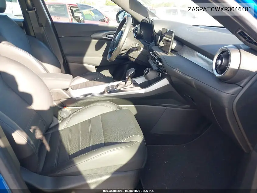 2024 Alfa Romeo Tonale Ti Eawd VIN: ZASPATCWXR3046481 Lot: 45308326