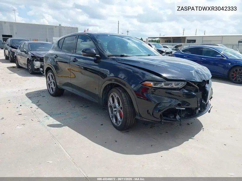 2024 Alfa Romeo Tonale Veloce Eawd VIN: ZASPATDWXR3042333 Lot: 45346072