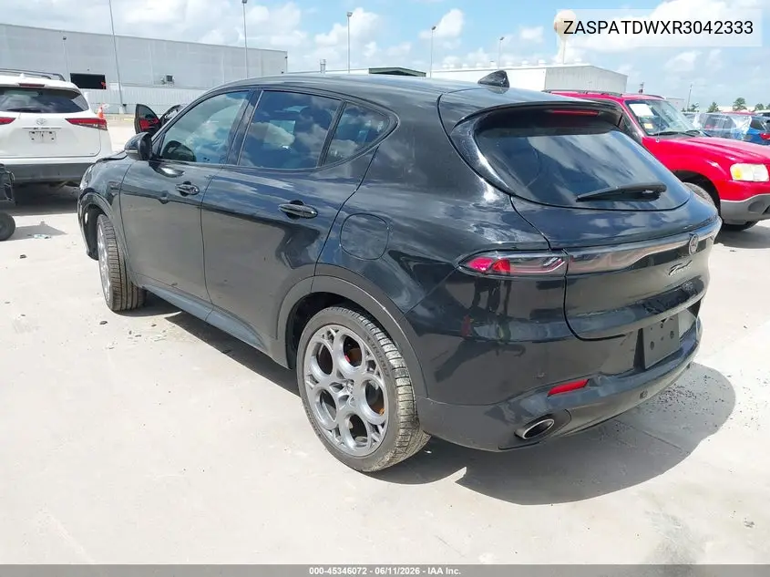 2024 Alfa Romeo Tonale Veloce Eawd VIN: ZASPATDWXR3042333 Lot: 45346072
