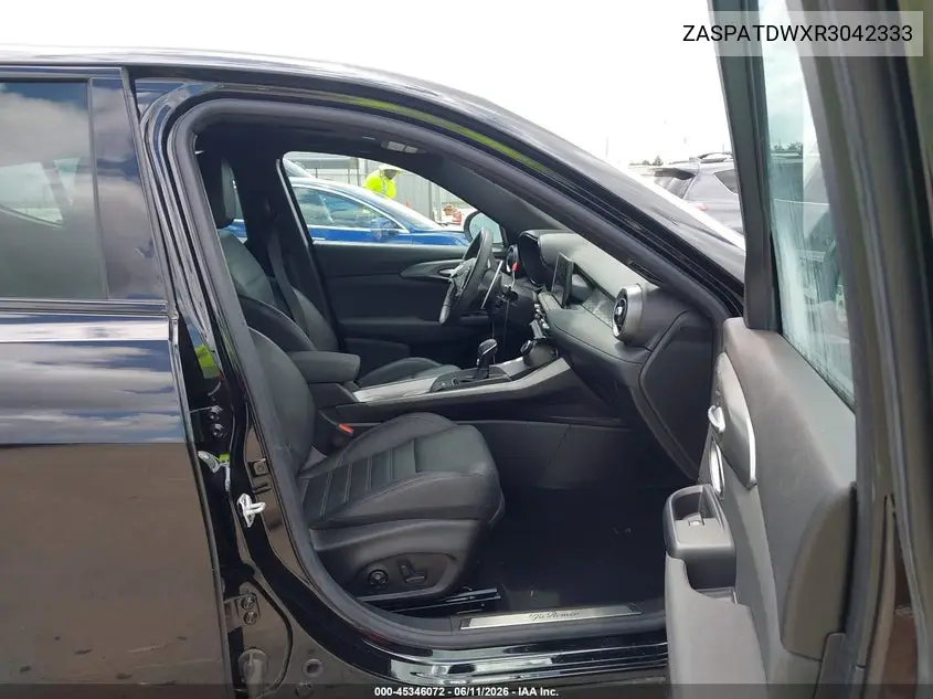 2024 Alfa Romeo Tonale Veloce Eawd VIN: ZASPATDWXR3042333 Lot: 45346072