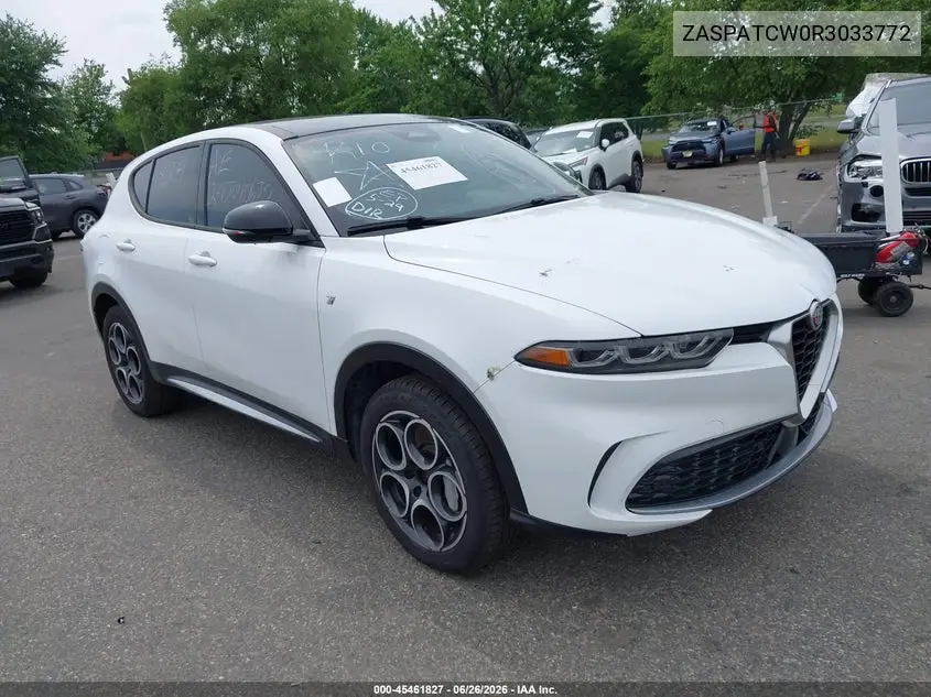 2024 Alfa Romeo Tonale Ti Eawd VIN: ZASPATCW0R3033772 Lot: 45461827