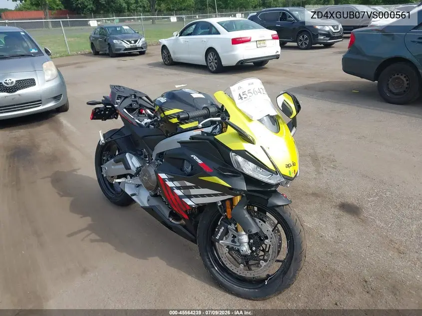 2027 Aprilia Other VIN: ZD4XGUB07VS000561 Lot: 45564239