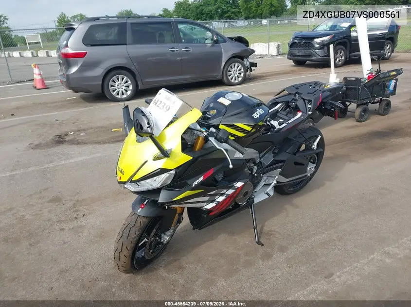 2027 Aprilia Other VIN: ZD4XGUB07VS000561 Lot: 45564239